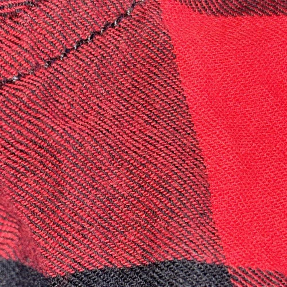 Red and Black Flannel Bodysuit 3-6M BABY GAP BUFFALO PLAID FLANNEL SHIRT